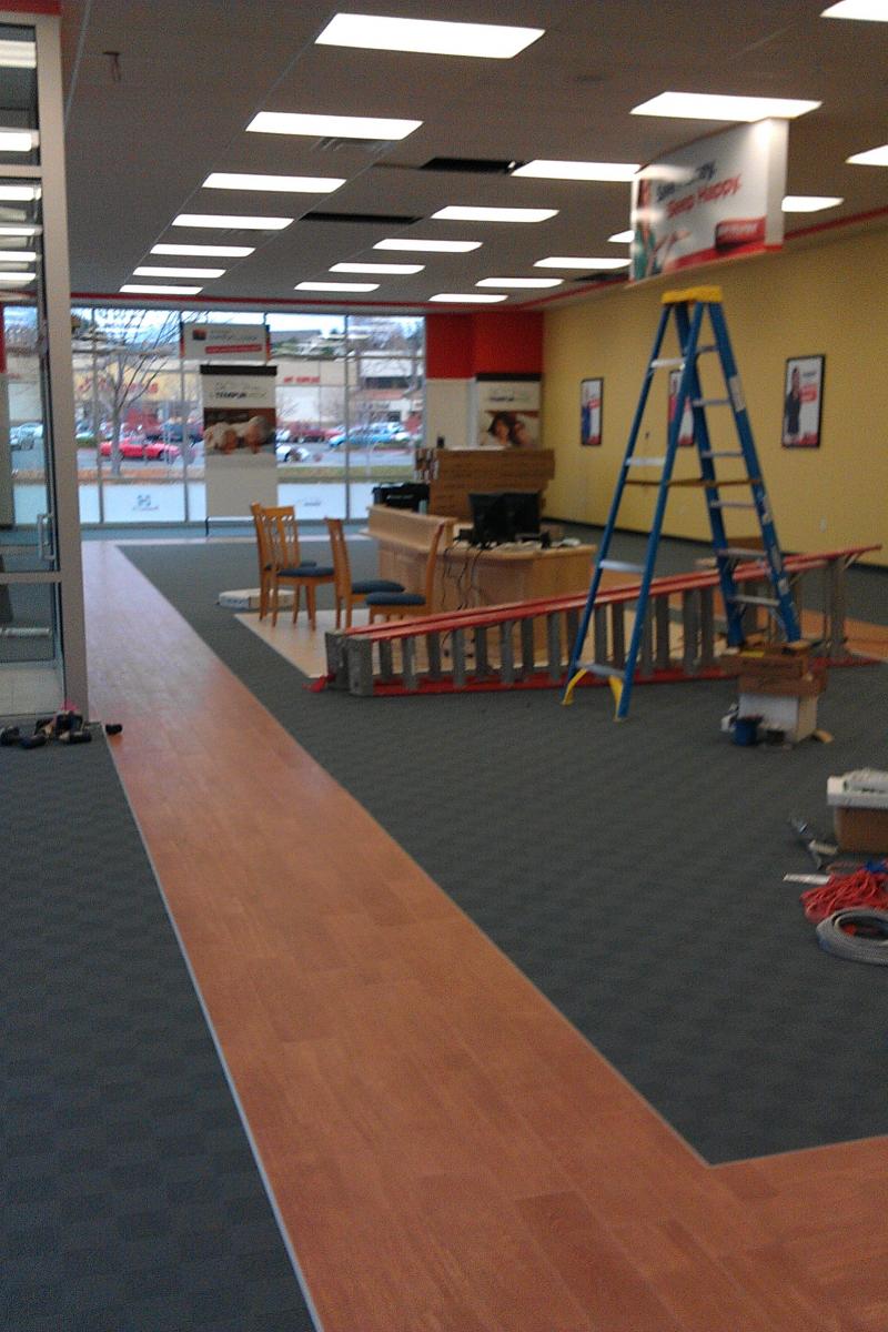 Construction Clean up Mattress Firm